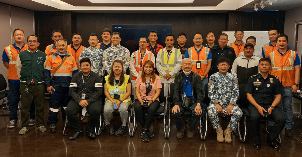 MICT HSE, ERT hold emergency response training ICTSI